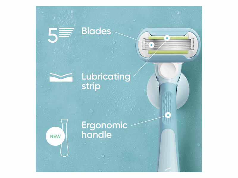 Venus Extra Smooth Handle + 1 refill + 1 holder
