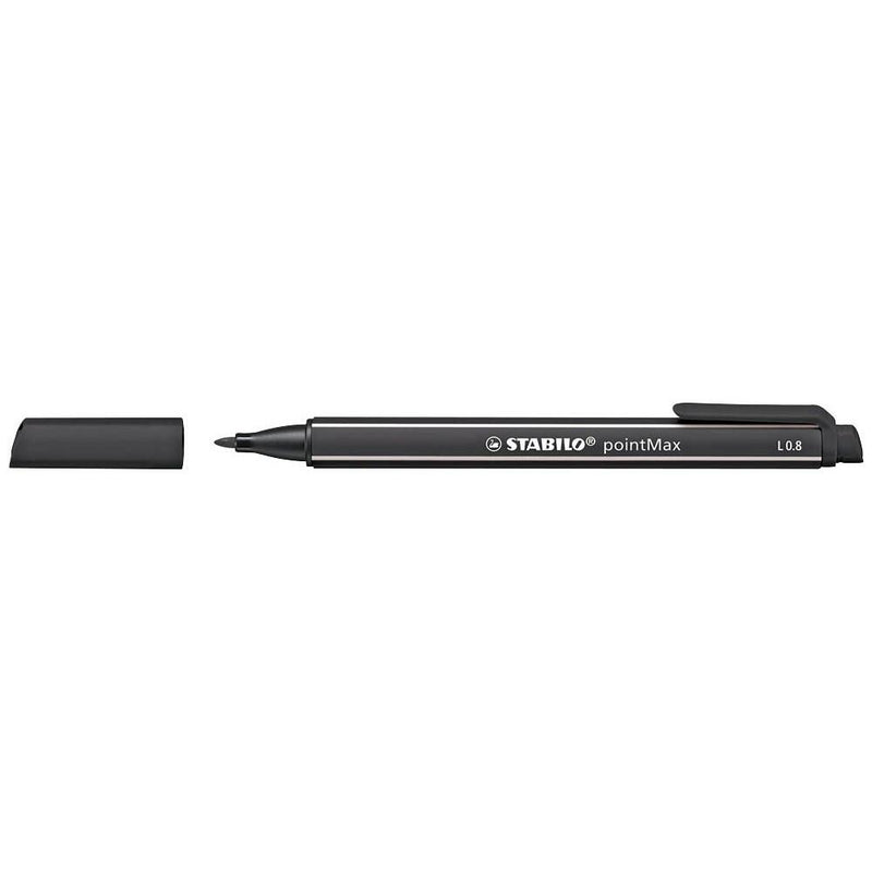 STABILO pointMax Filzstift 0,8 mm - schwarz