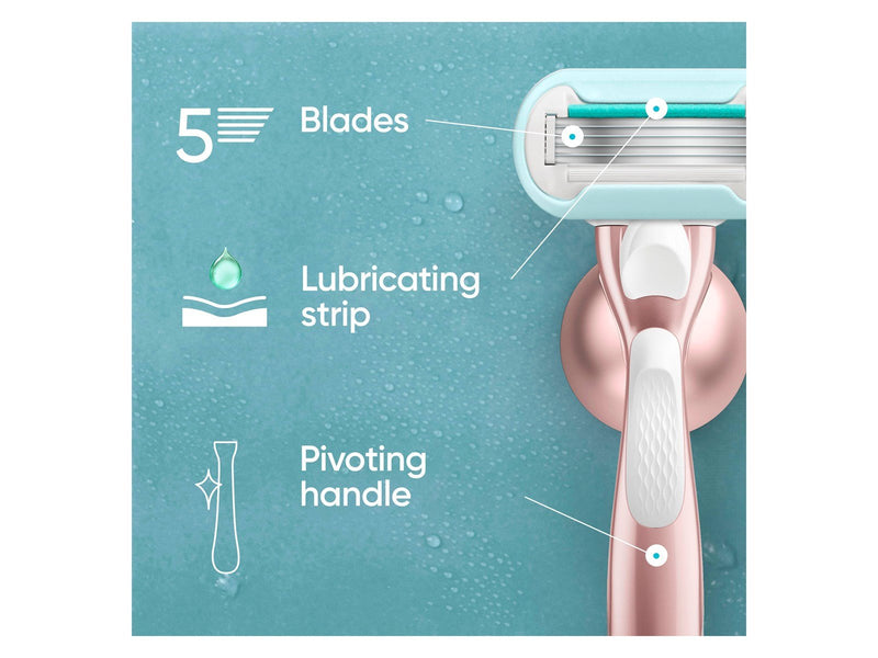 Venus Pro Smooth Sensitive Handle + 1 refill + 1 hook
