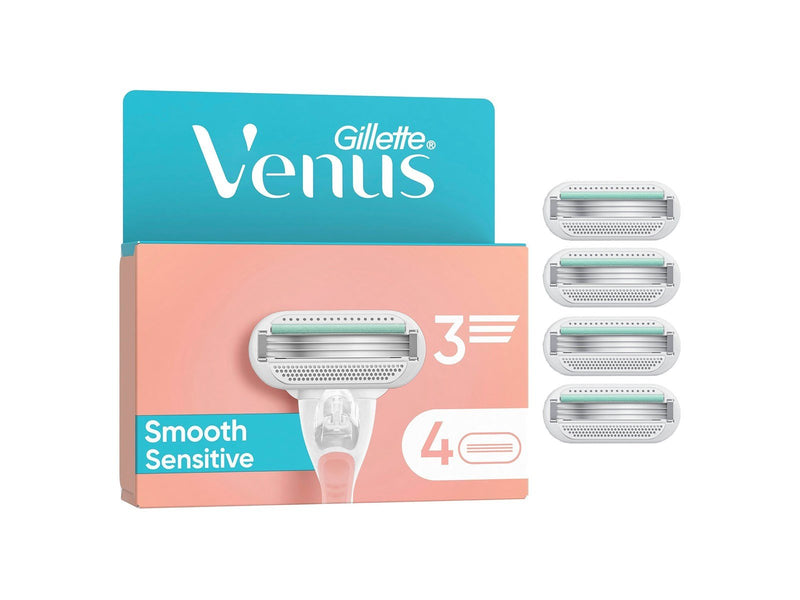 Venus Smooth Sensitiv Pink - 4 pcs