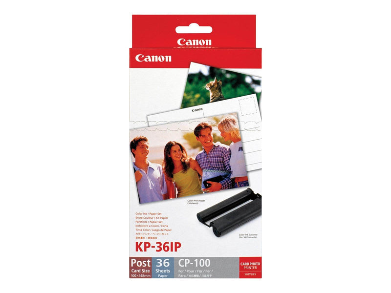 Canon KP-36IP Color Ink Paper Set for Selphy