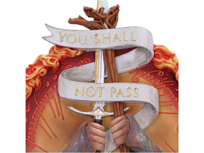 Nemesis Now - Lord of the Rings You Shall Not Pass Wall Plaque