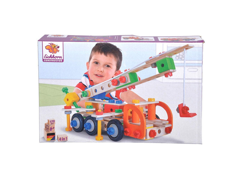 Eichhorn Constructor 4in1 Crane Truck 170pcs.