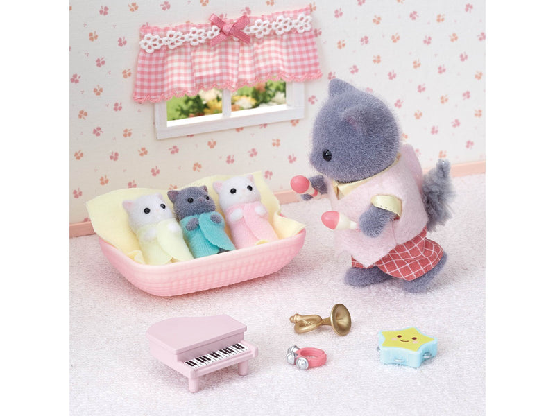 Sylvanian Families Persian Cat Triplets
