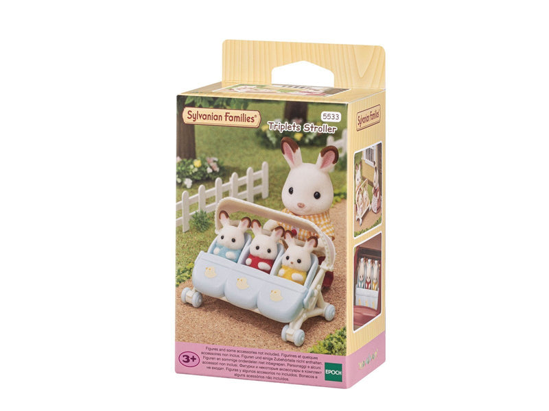 Sylvanian Families Triplets Stroller