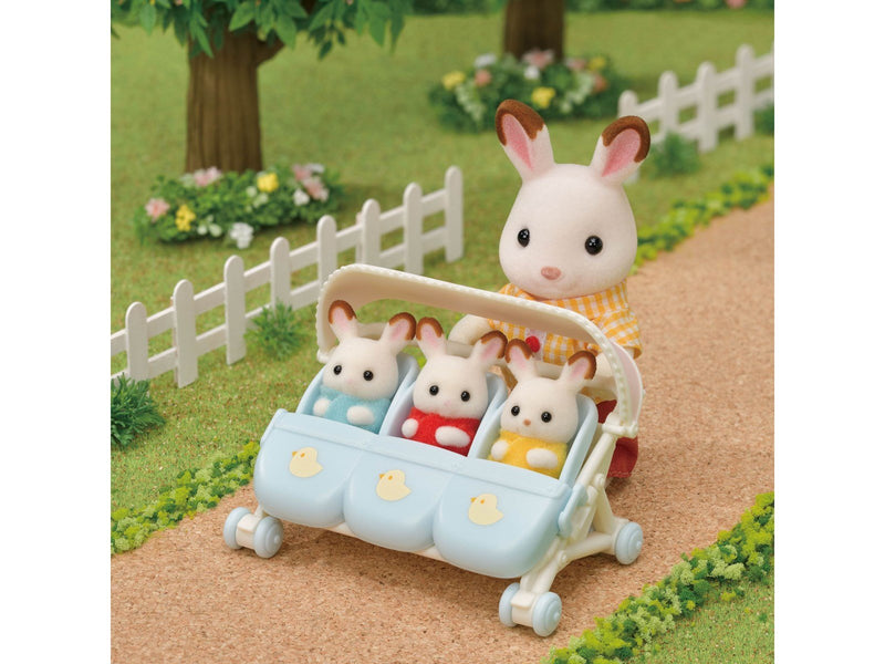 Sylvanian Families Triplets Stroller