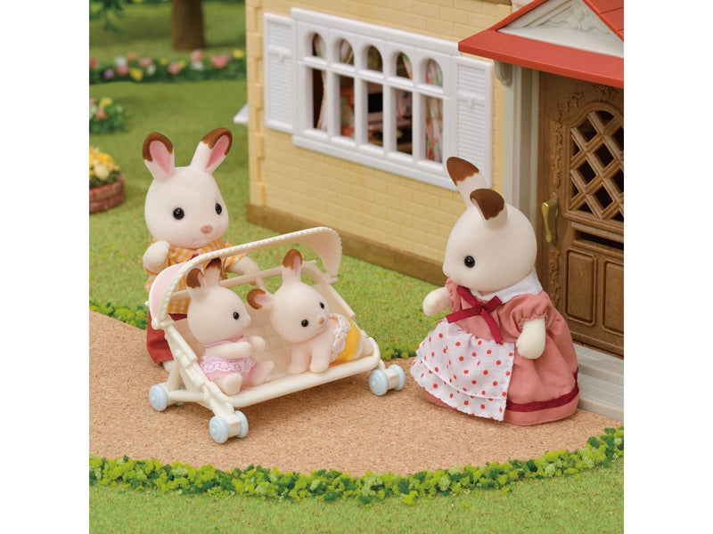 Sylvanian Families Triplets Stroller