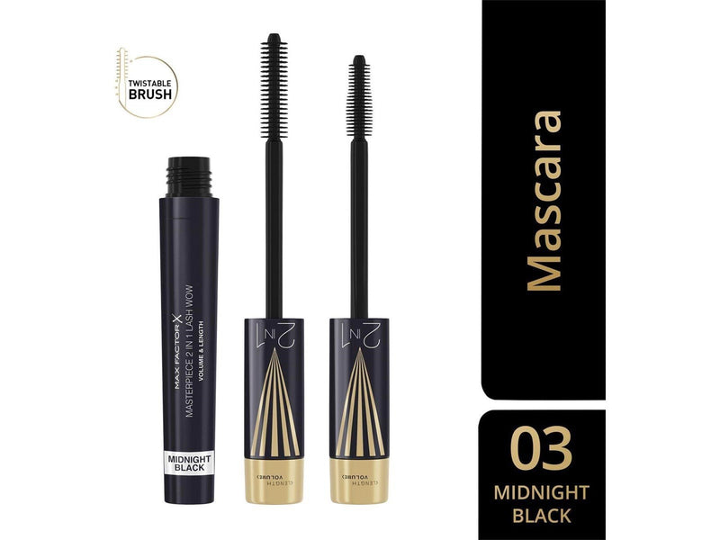 Max Factor Masterpiece 2in1 Midnight Black 7ml