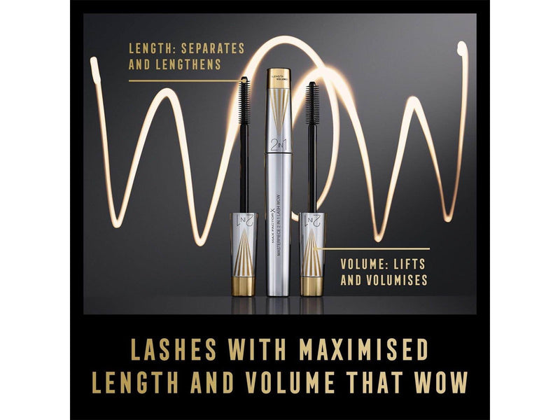 Max Factor Masterpiece 2in1 Black Brown 7ml