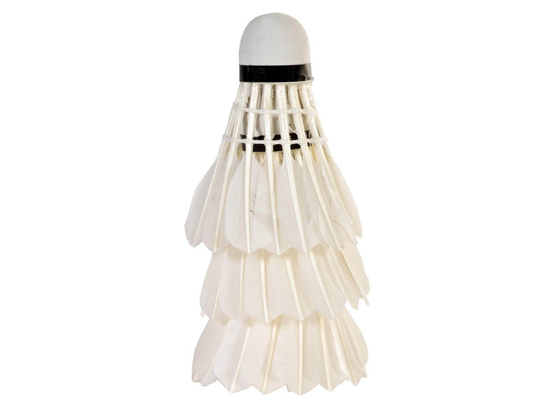 SportX Shuttle Feathers White in Case 3 pcs.