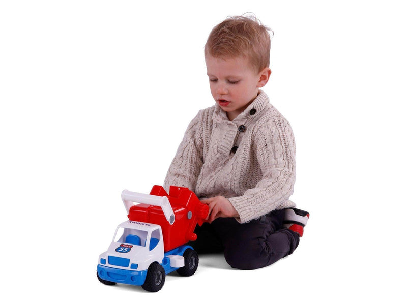 Cavallino Toys Cavallino Grip Garbage Truck with Rubber Tires 29cm