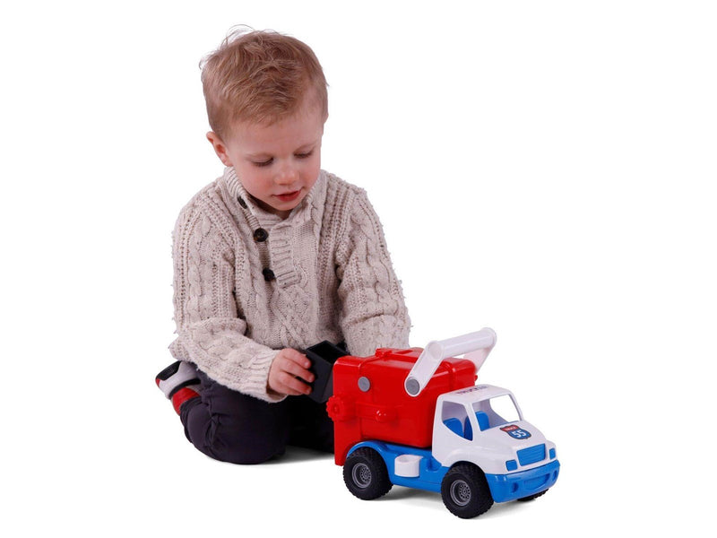 Cavallino Toys Cavallino Grip Garbage Truck with Rubber Tires 29cm