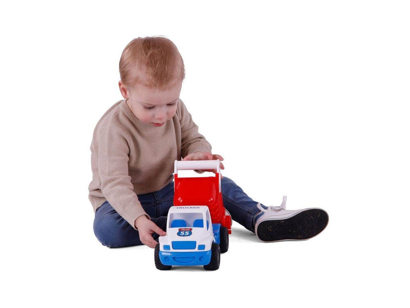 Cavallino Toys Grip Tipper Truck with Rubber Tires 26cm