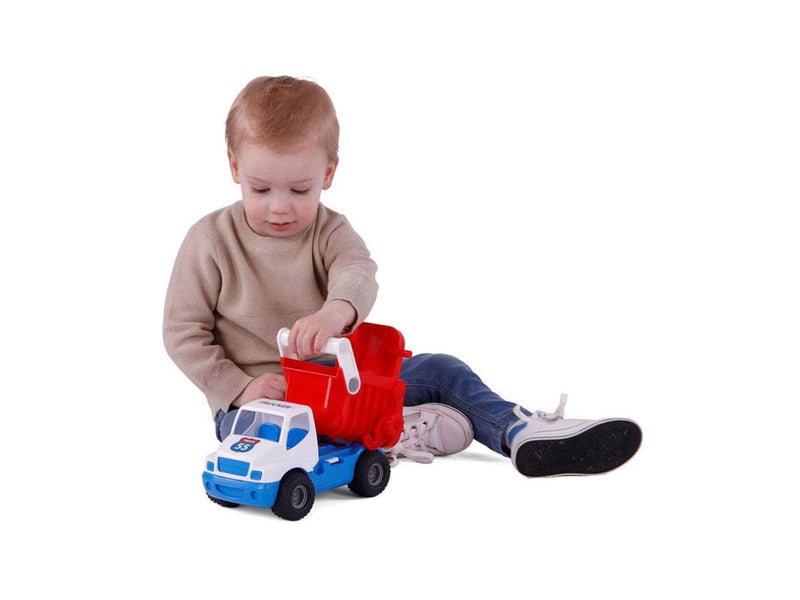 Cavallino Toys Grip Tipper Truck with Rubber Tires 26cm