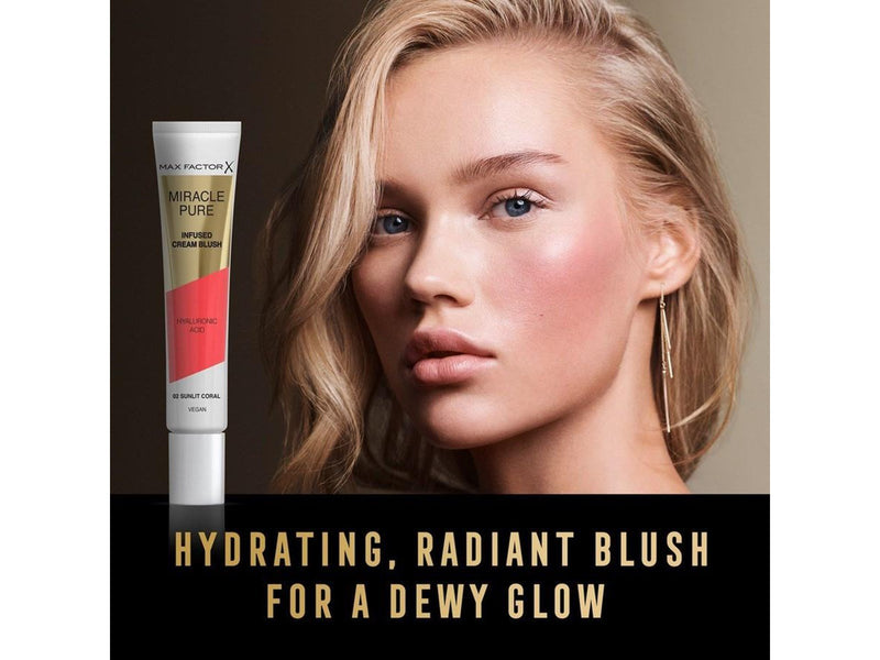 Max Factor Miracle Pure Cream Blush 02 Sunlit coral 15ml