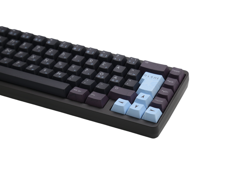 Varmilo Muse65 Hall Effect 65% RGB LED Type - Asgard - Gaming Tastaturen - ohne Numpad - Nordisch - Schwarz