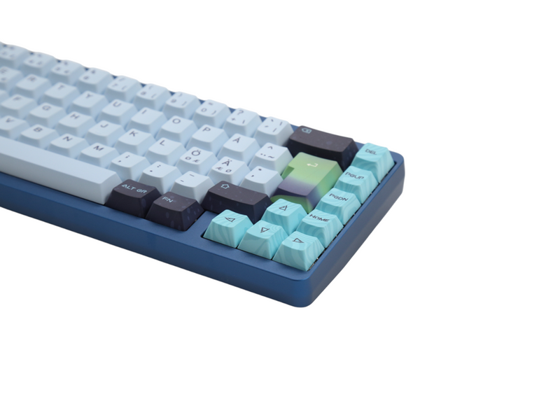 Varmilo Muse65 Hall Effect 65% RGB LED Type - Aurora - Gaming Tastaturen - ohne Numpad - Nordisch - Schwarz
