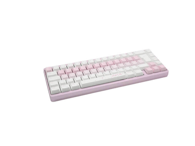Varmilo Muse65 Hall Effect 65% RGB LED Type - Sakura - Gaming Tastaturen - ohne Numpad - Nordisch - Pink