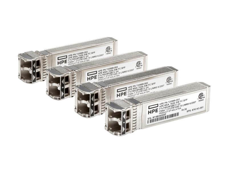 HPE MSA iSCSI Transceiver 4er-Pack C8R25B