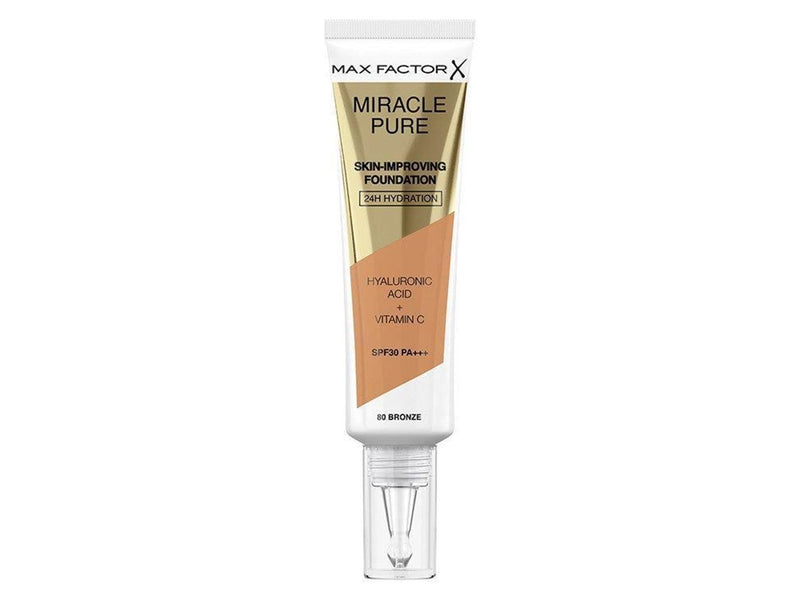 Max Factor Miracle Pure Foundation 80 Bronze 30ml