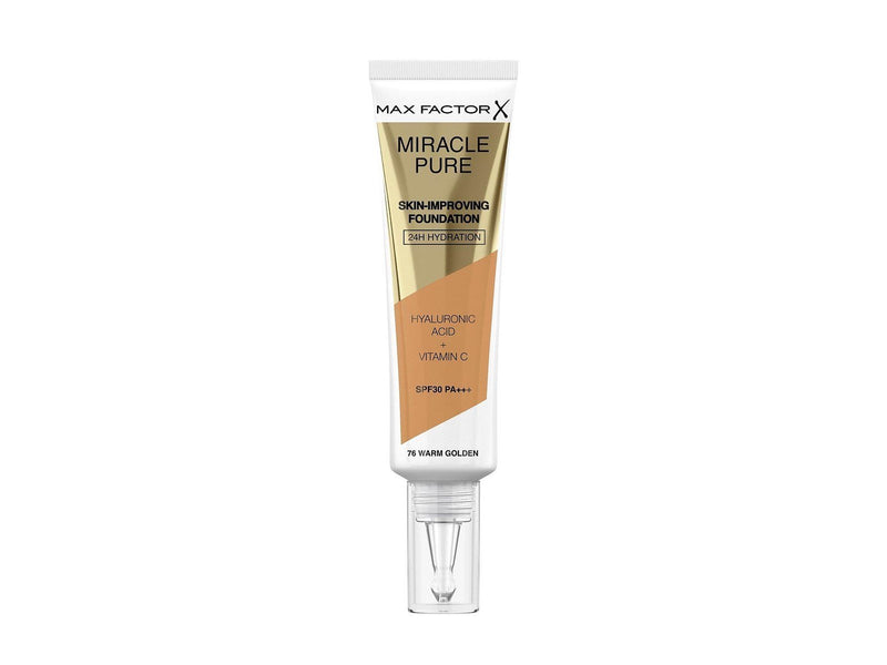 Max Factor Miracle Pure Foundation 76 warm golden 30ml
