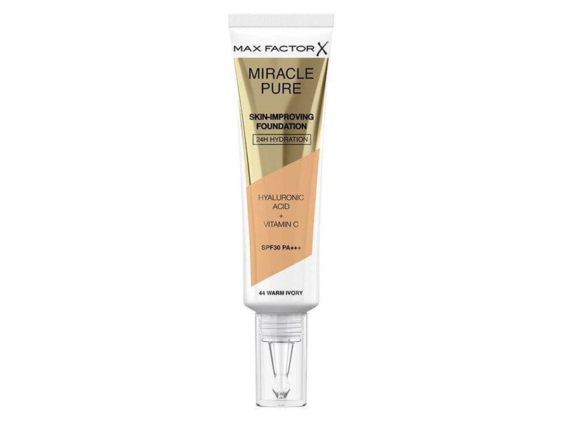 Max Factor Miracle Pure Foundation 44 warm ivory 30ml