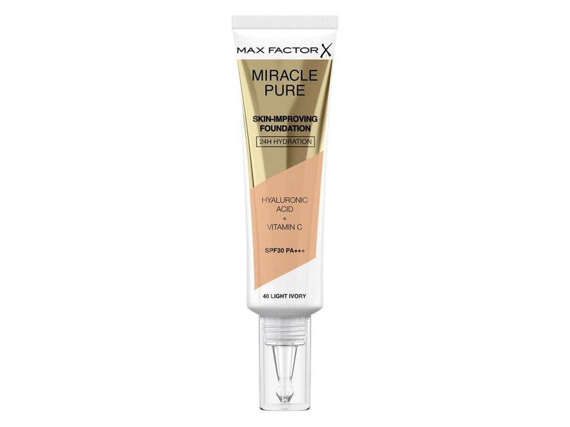 Max Factor Miracle Pure Foundation 40 Light ivory 30ml