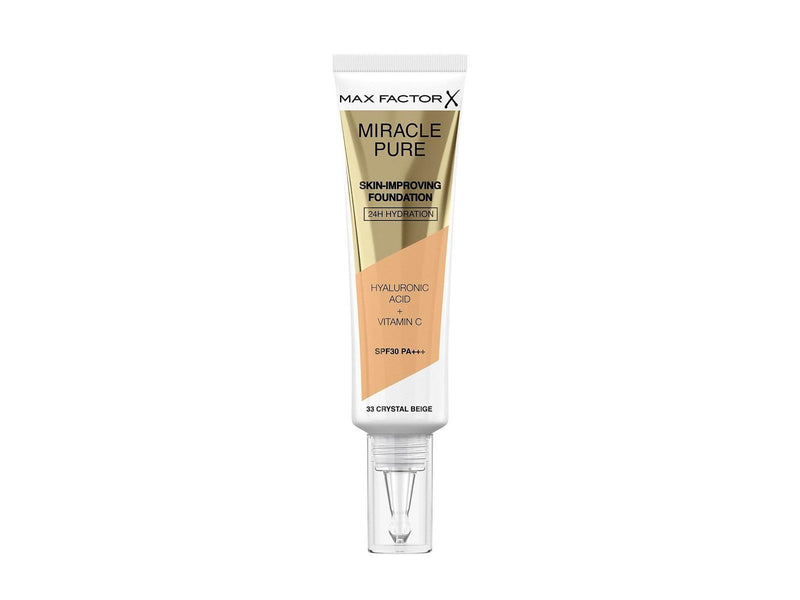Max Factor Miracle Pure Foundation 33 crystal beige 30ml
