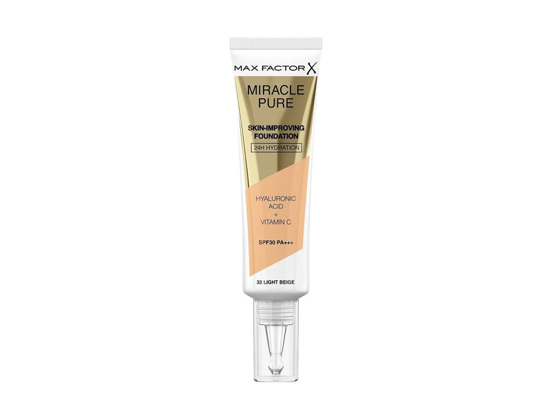 Max Factor Miracle Pure Foundation 32 light beige 30ml