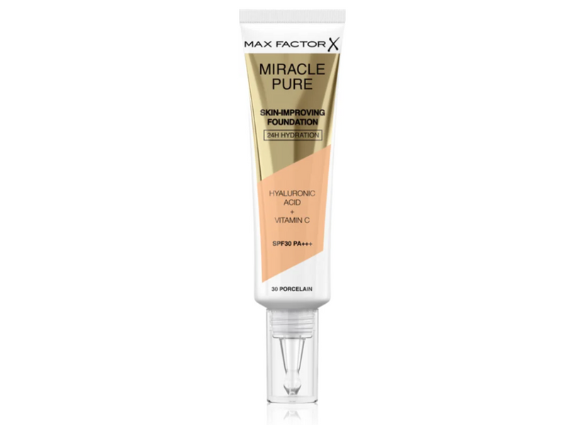 Max Factor Miracle Pure Foundation 30 Porcelain 30ml