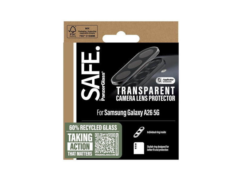SAFE. by PanzerGlass Camera Lens Protector Transparent Samsung Galaxy A26 5G