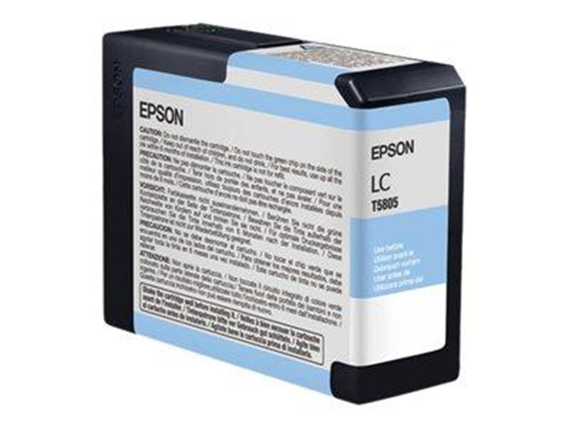 Epson T5805 Light Cyan - Tintenpatrone Helles Cyan