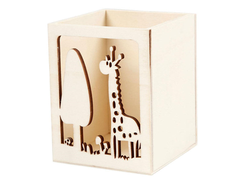 Creativ Company - Giraffe wooden pencil box