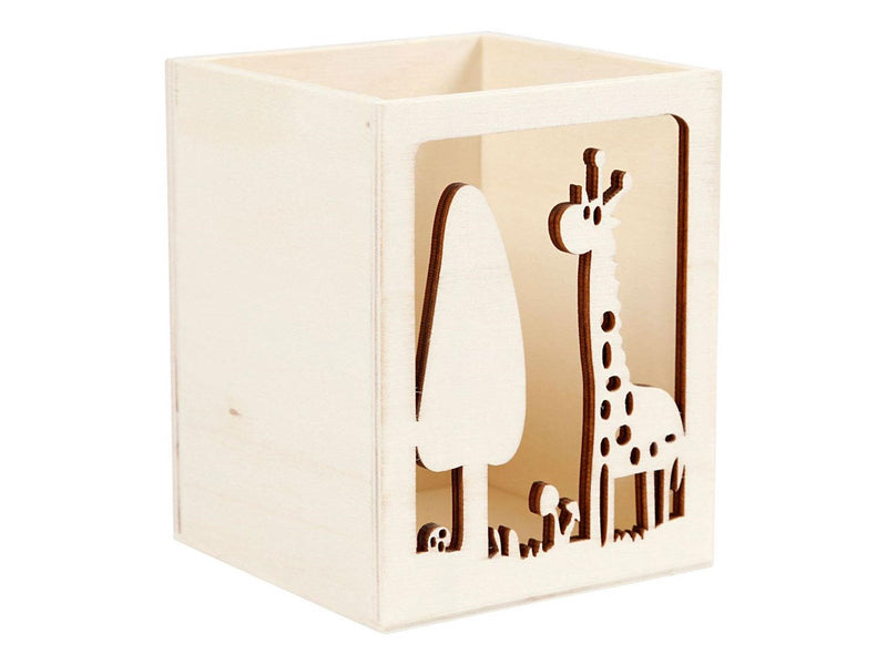 Creativ Company - Giraffe wooden pencil box