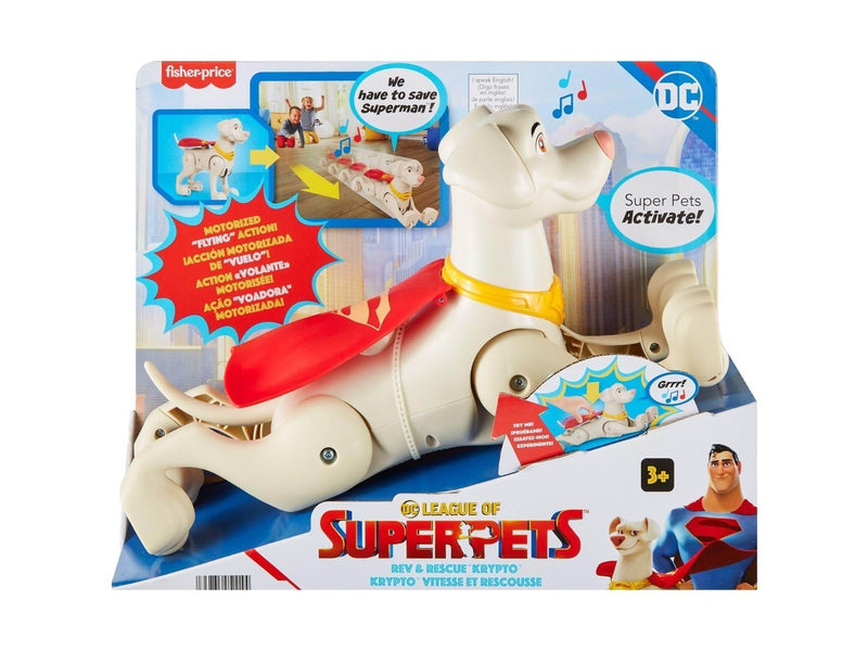 Fisher-Price DC League of Superpets - Rev & Rescue Krypto