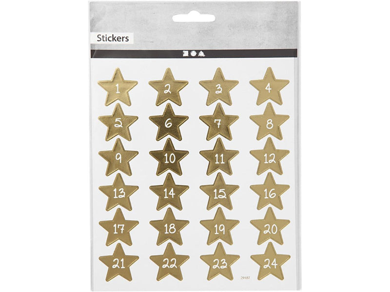 Creativ Company - Stickers Numbers 1 Sheet