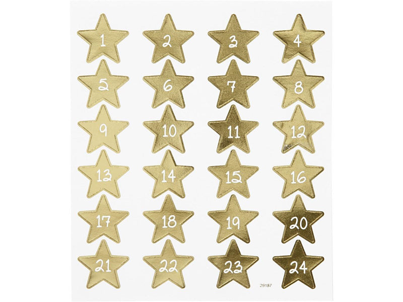 Creativ Company - Stickers Numbers 1 Sheet