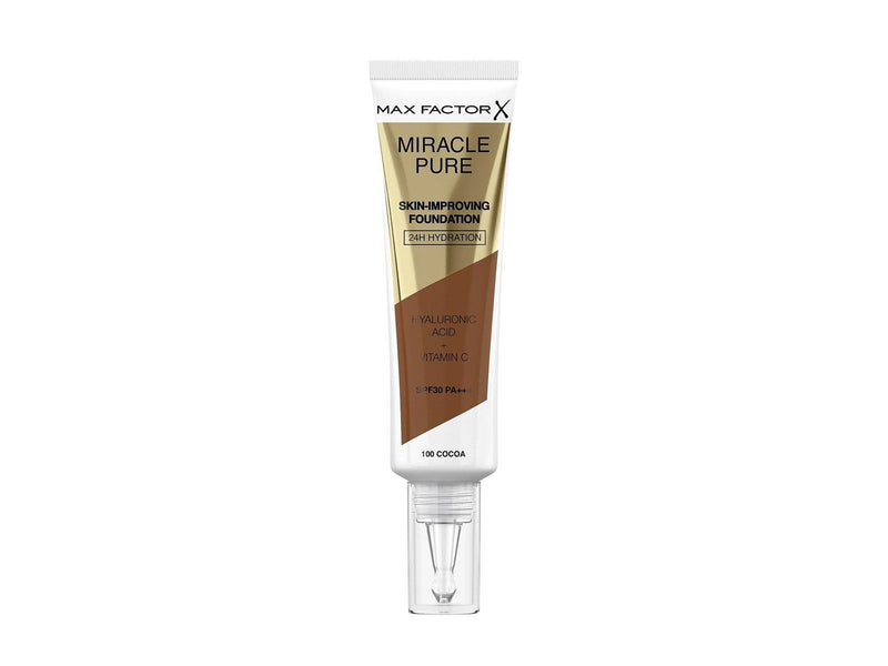 Max Factor Miracle Pure Foundation 100 cocoa 30ml