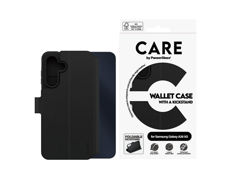 CARE by PanzerGlass Feature Wallet Case w. Kickstand Samsung Galaxy A26 5G