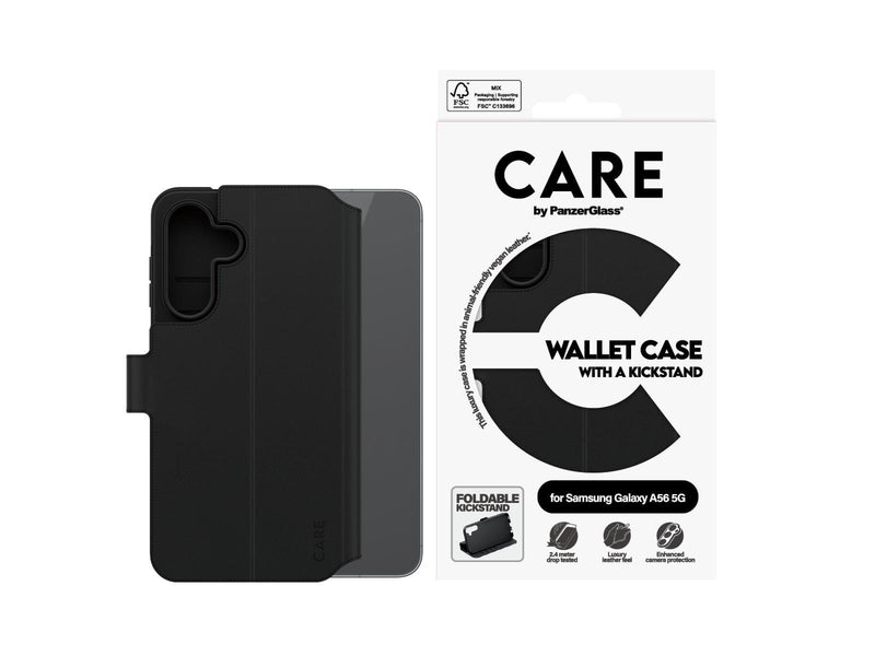CARE by PanzerGlass Feature Wallet Case w. Kickstand Samsung Galaxy A56 5G