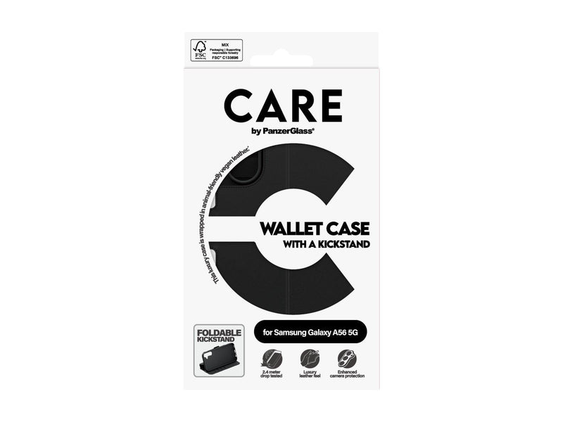 CARE by PanzerGlass Feature Wallet Case w. Kickstand Samsung Galaxy A56 5G