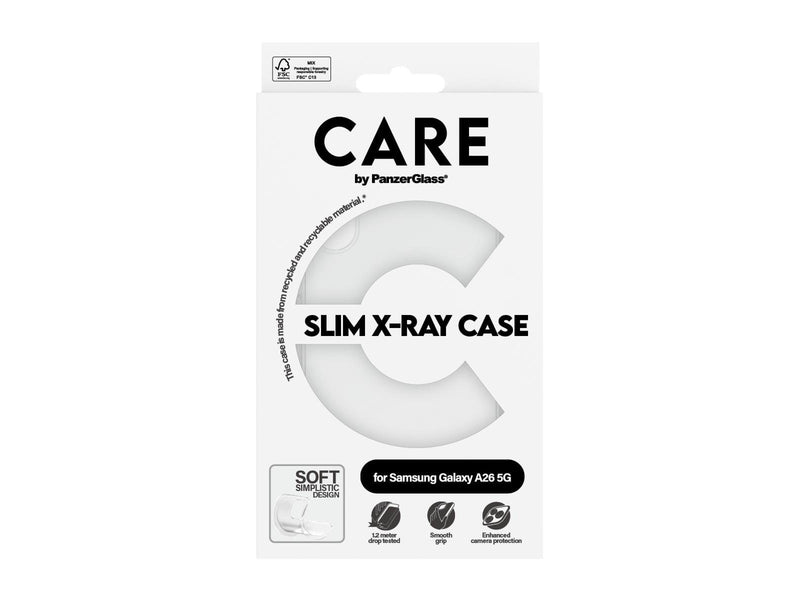 CARE by PanzerGlass Fashionable Case Transparent X-Ray Soft Basic Samsung Galaxy A26 5G