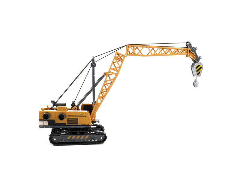 Toi-Toys - METAL Construction vehicle - crane truck with caterpillar tracks 1:55