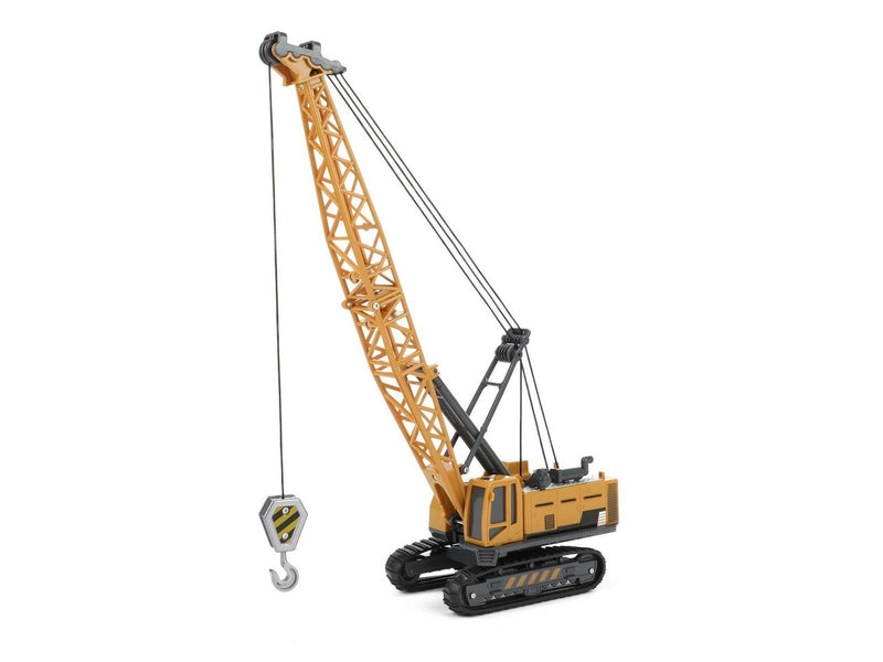 Toi-Toys - METAL Construction vehicle - crane truck with caterpillar tracks 1:55