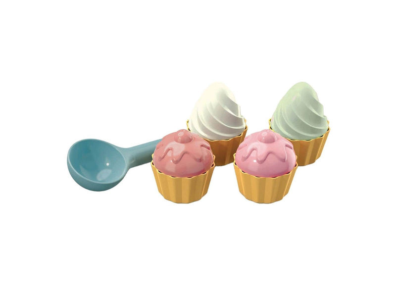 Androni Cupcake Sand Molds with Scoop 9 pcs.