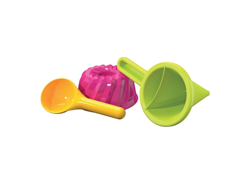 Androni Sand Funnel with Cake Sand Mold and Scoop 3 pcs.