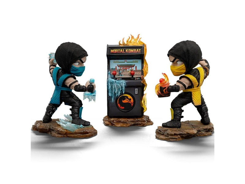 Iron Studios - Mortal Kombat - Scorpion Vs Sub-zero Arcade Set Minico Figures - Figur