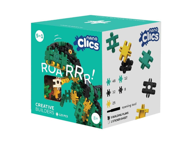 Clics Nano  - Creative Builders 125 pcs.