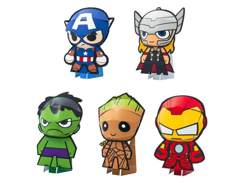 Canenco Fold your own Marvel 3D Figure Cardboard