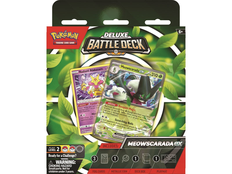 Pokemon TCG Deluxe Battle Deck Meowscarada/Quaquaval assorted